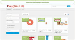 Desktop Screenshot of doughnut.de