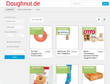 Tablet Screenshot of doughnut.de